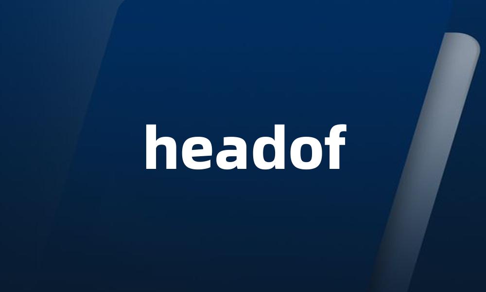 headof