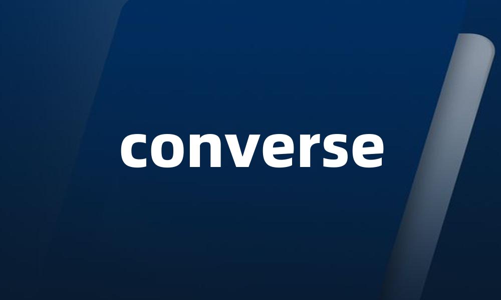 converse