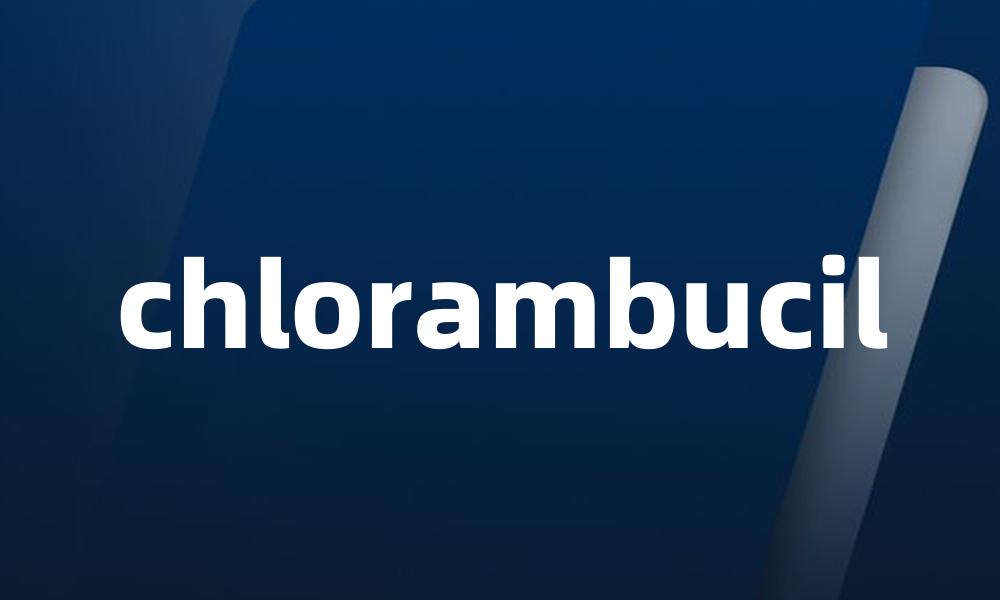 chlorambucil