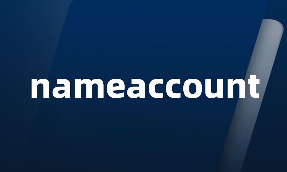 nameaccount