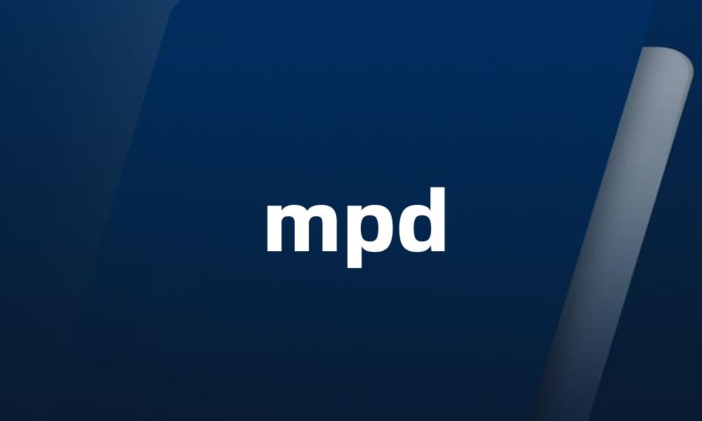 mpd