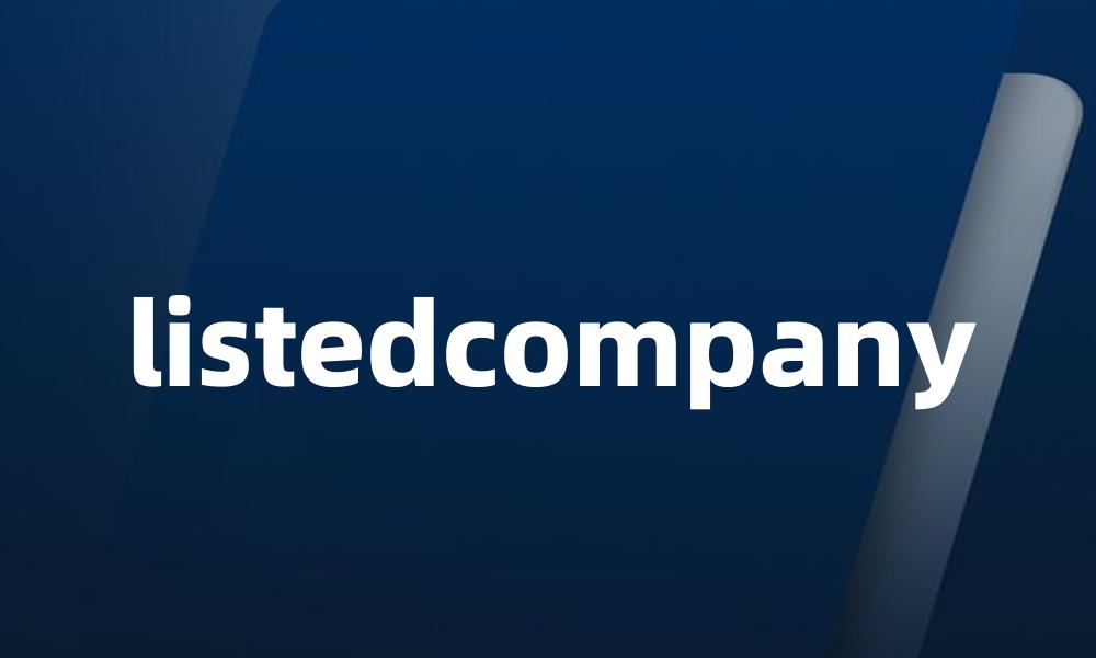 listedcompany