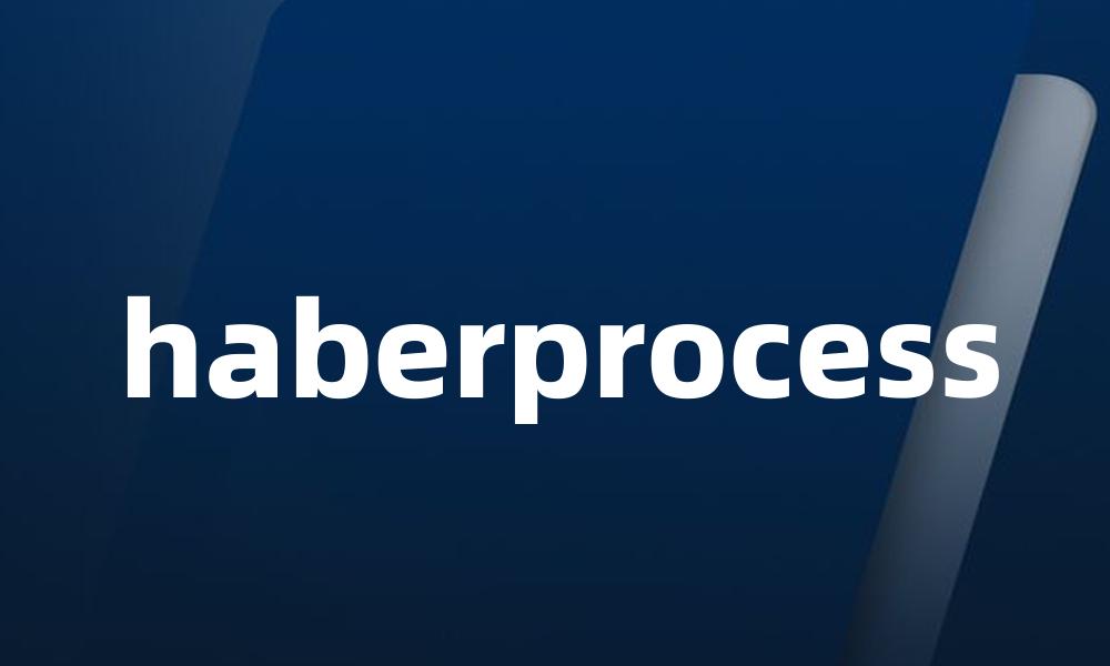 haberprocess