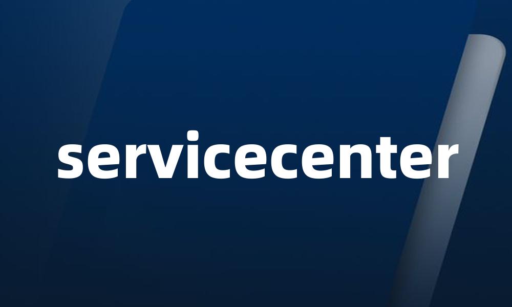 servicecenter