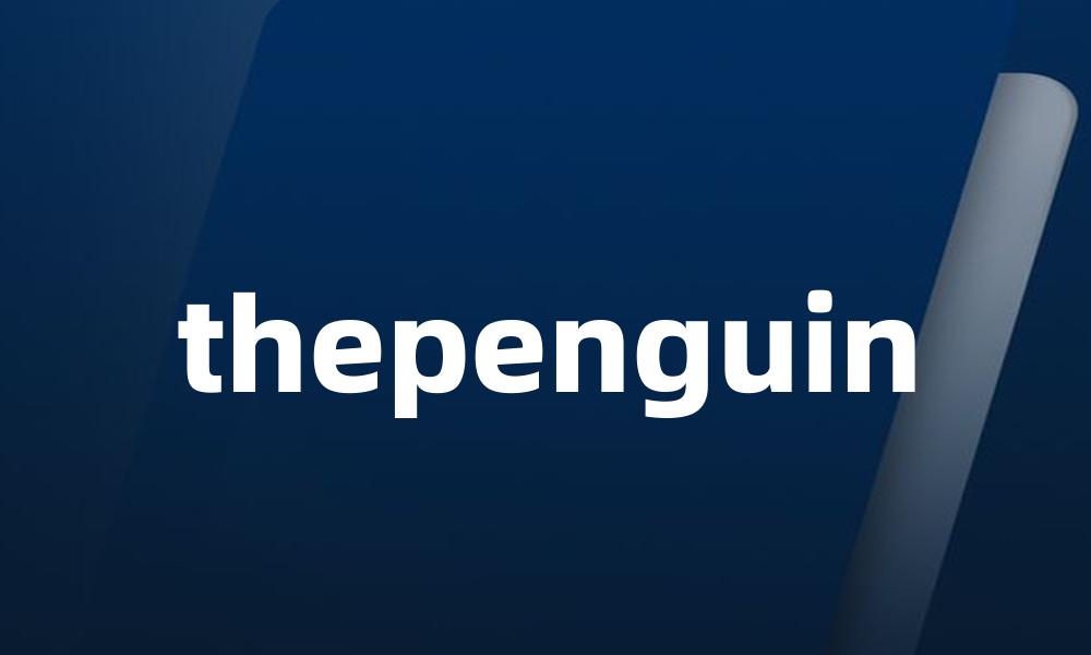 thepenguin