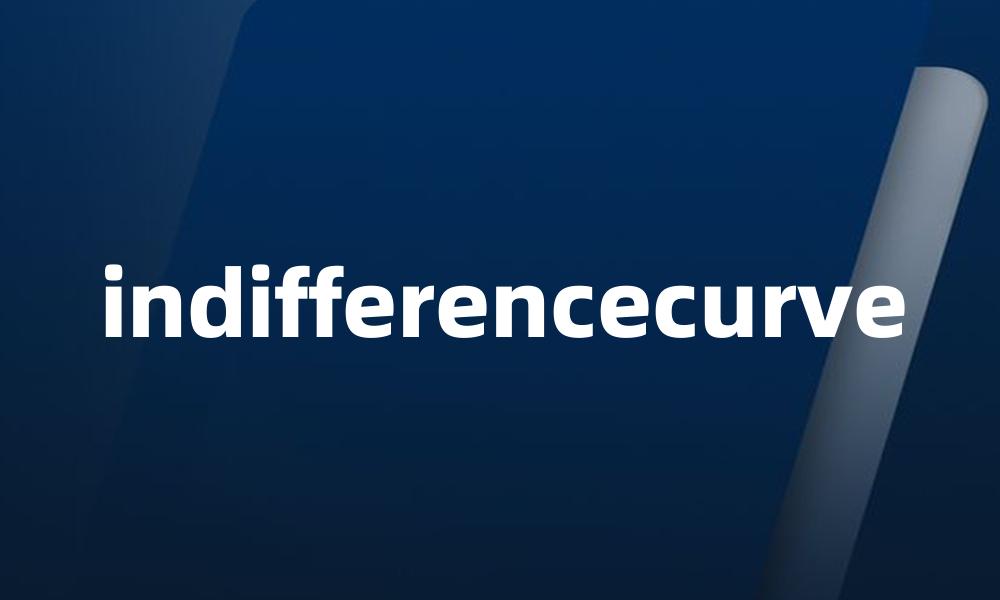 indifferencecurve