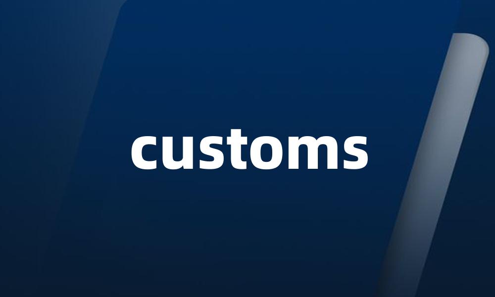 customs