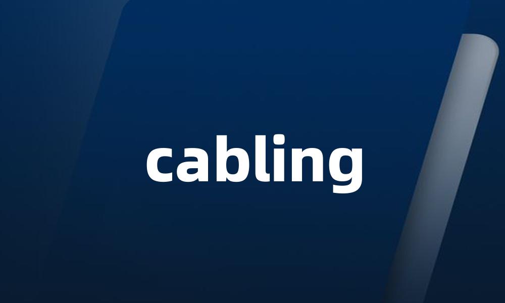 cabling