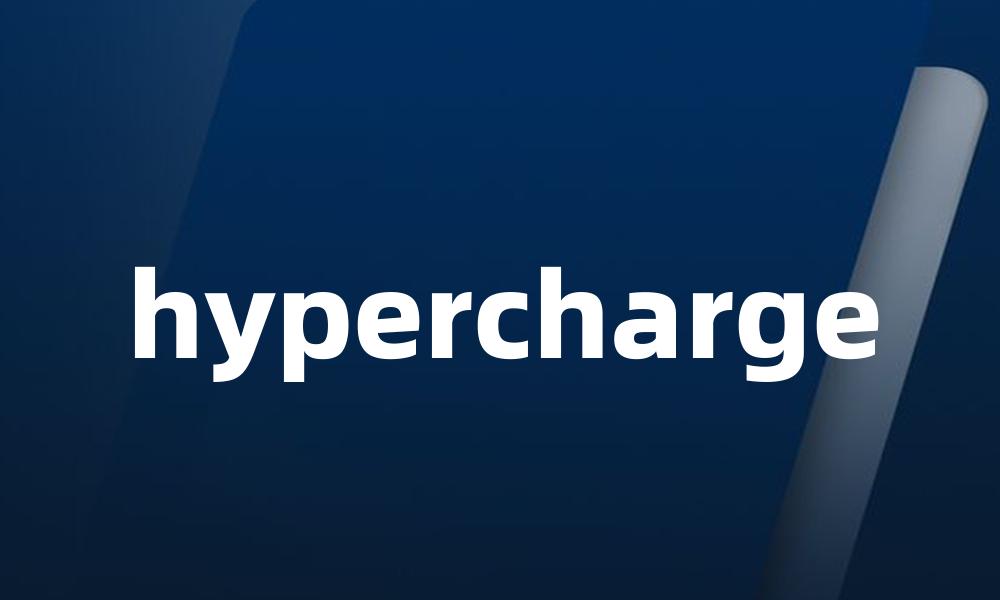 hypercharge