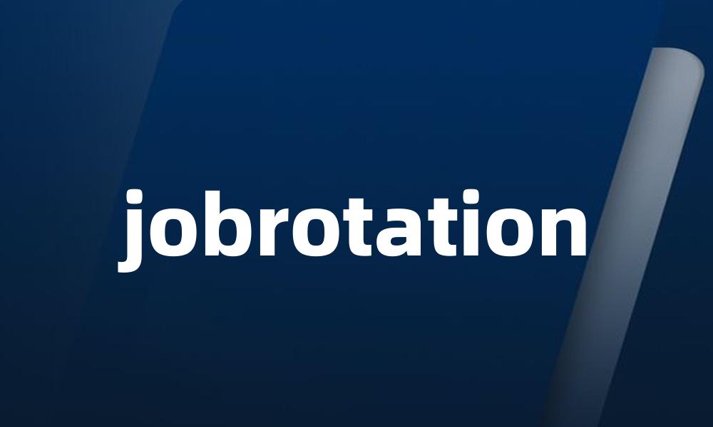 jobrotation