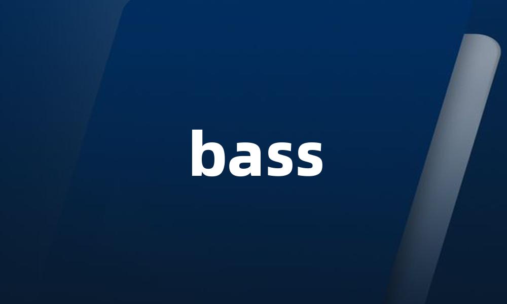 bass