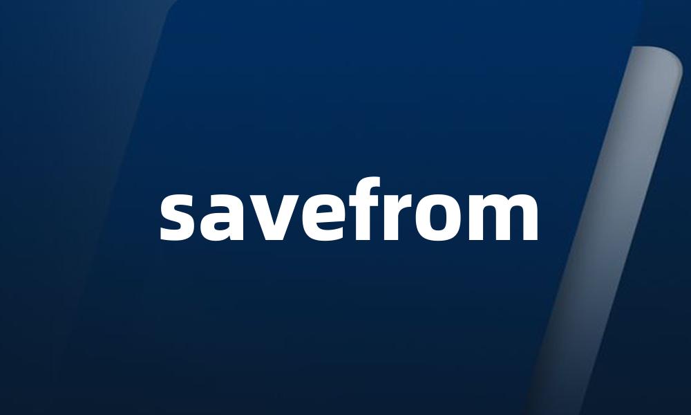 savefrom