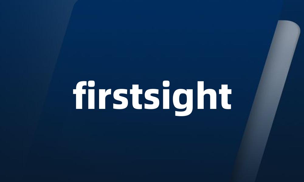 firstsight