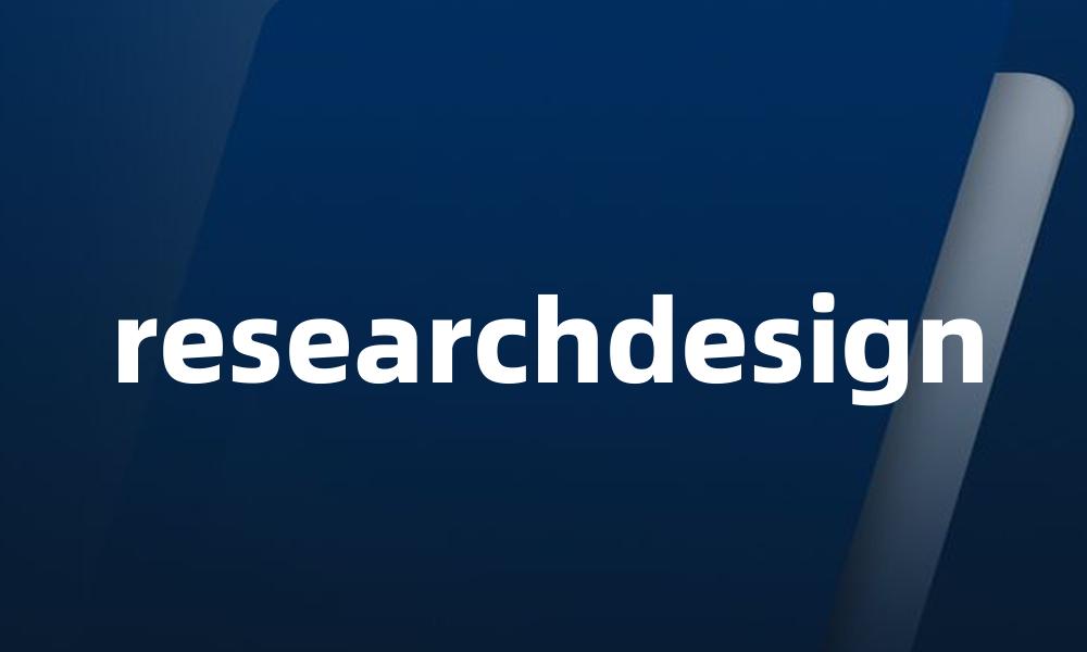 researchdesign