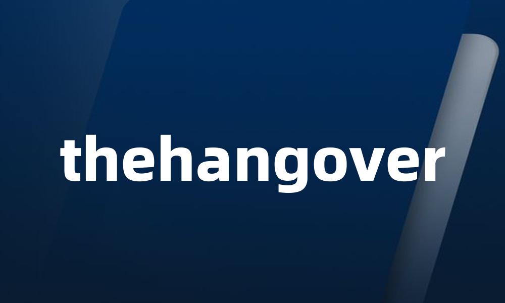 thehangover