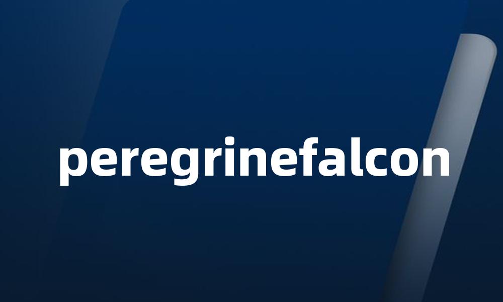 peregrinefalcon
