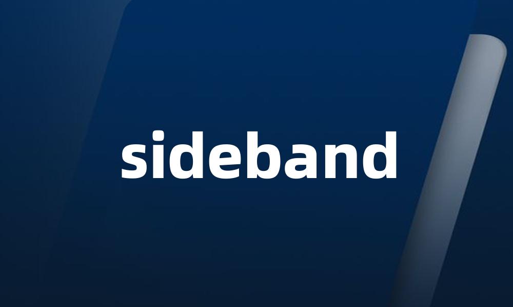 sideband