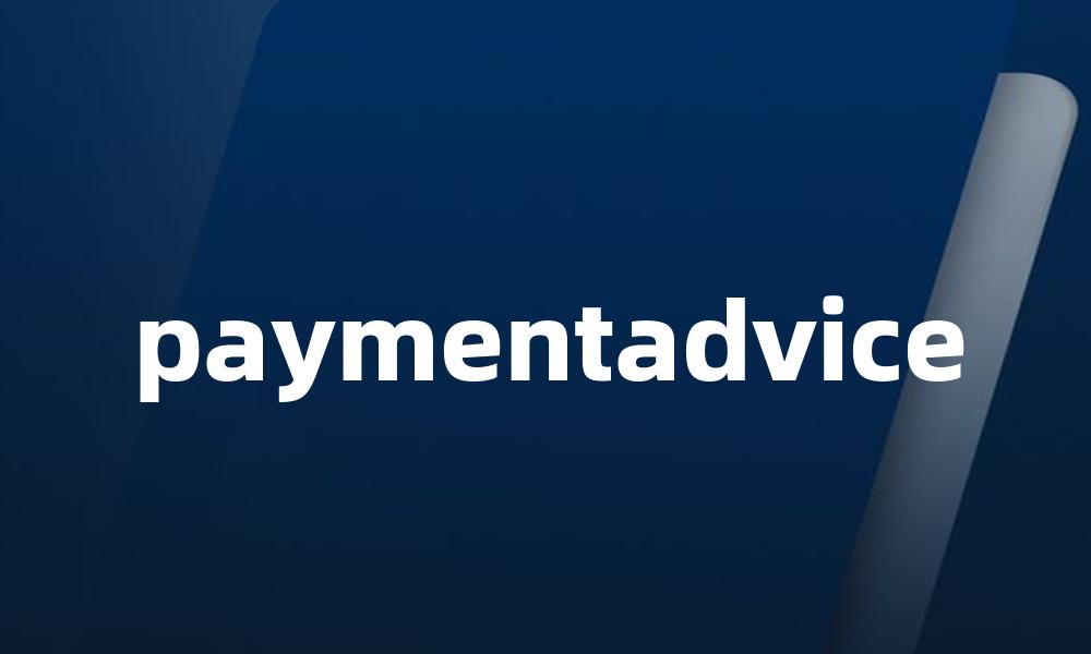paymentadvice