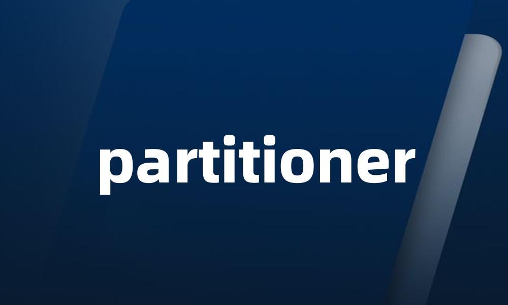 partitioner