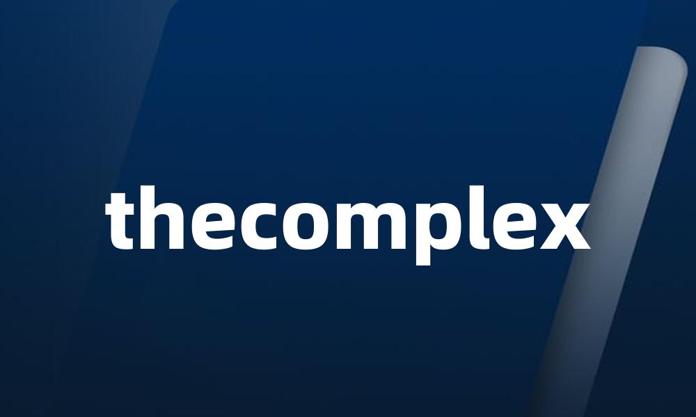 thecomplex