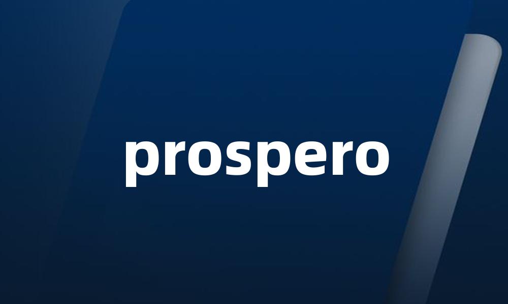 prospero