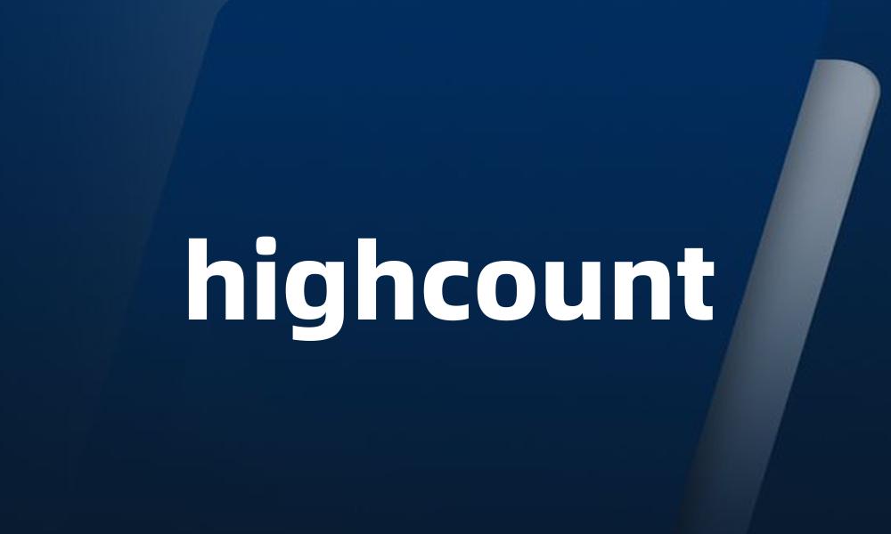 highcount