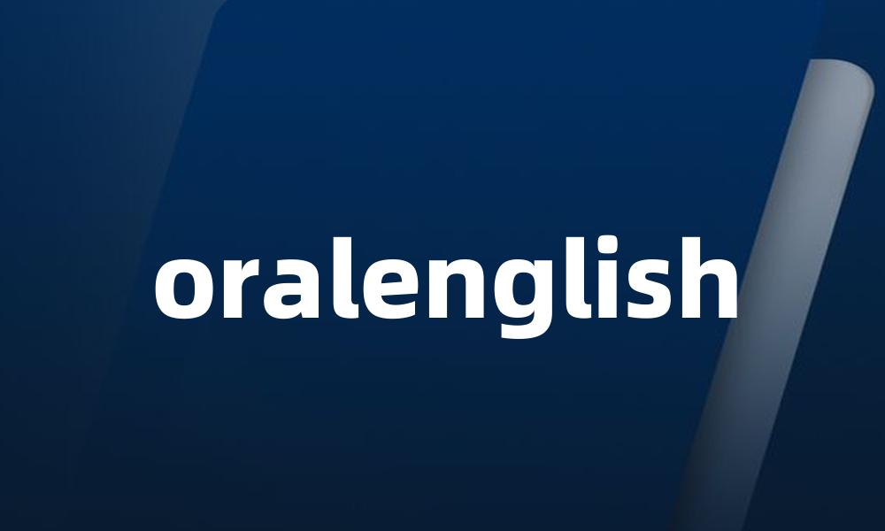 oralenglish
