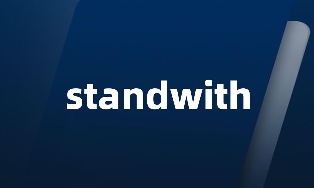 standwith