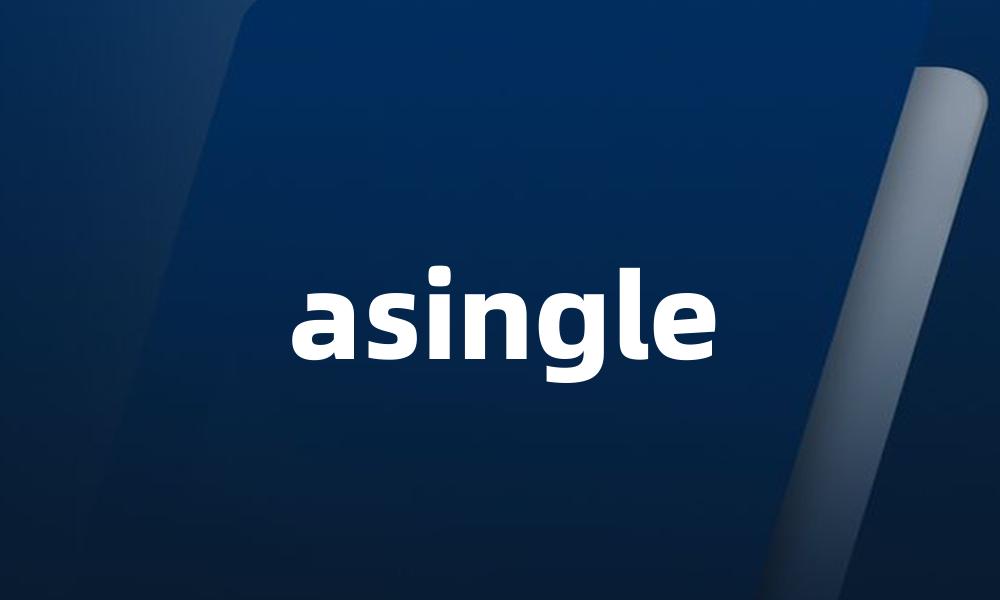 asingle
