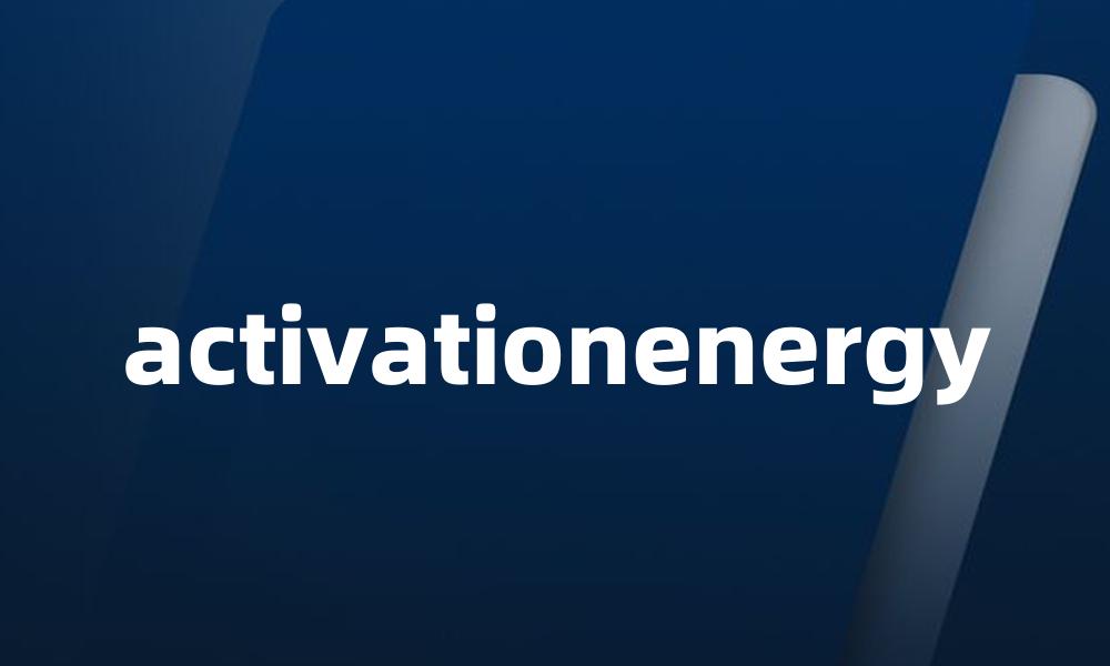 activationenergy