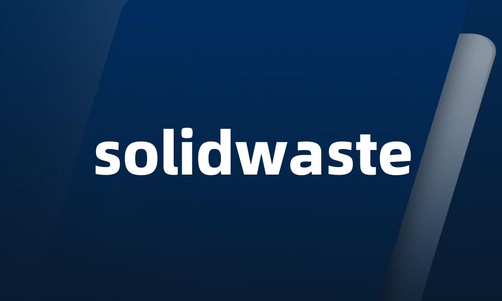 solidwaste
