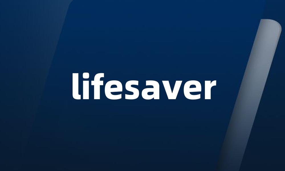 lifesaver