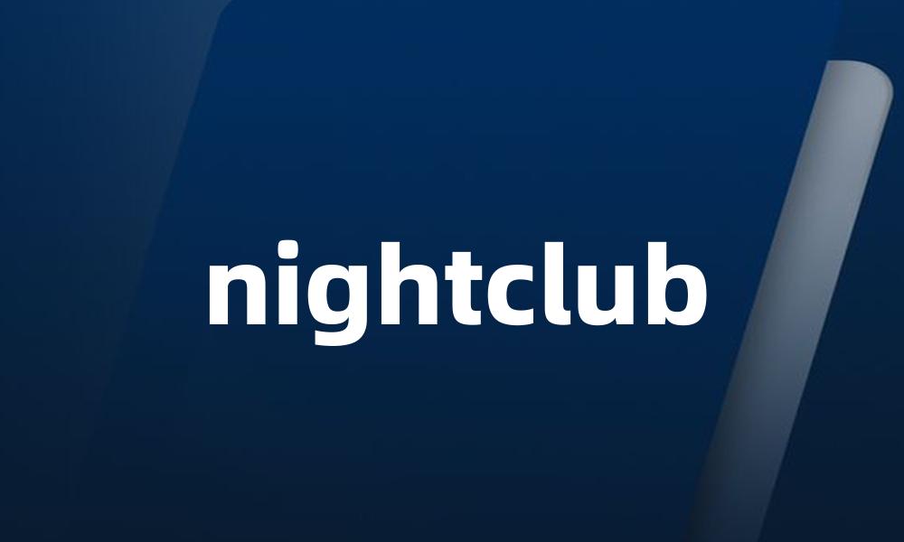 nightclub