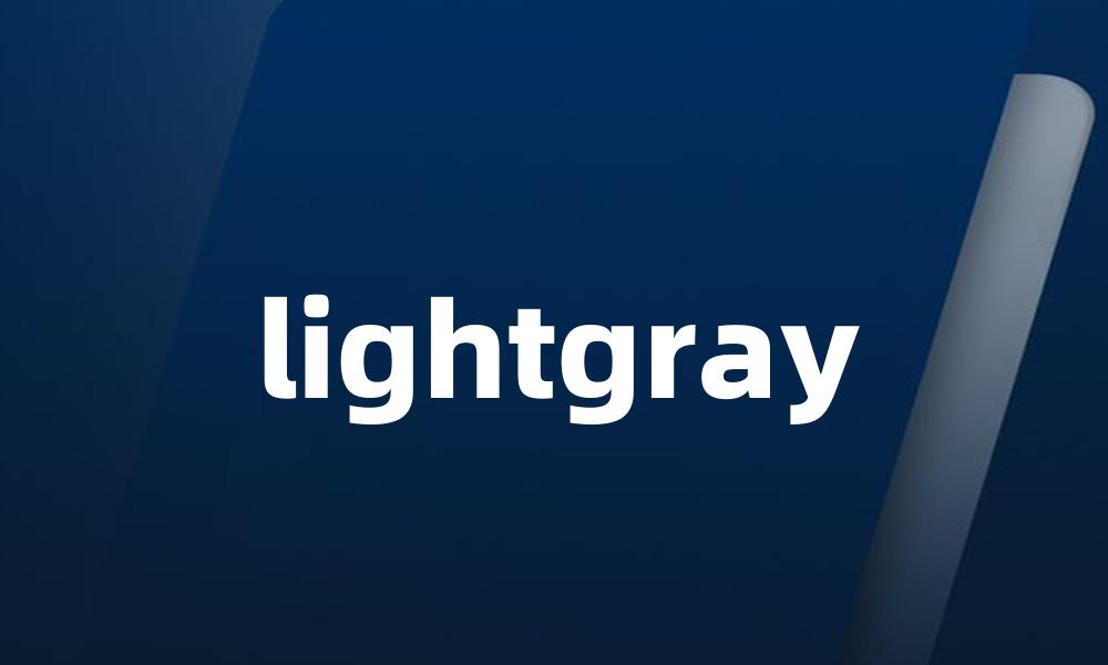 lightgray