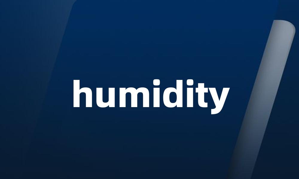humidity