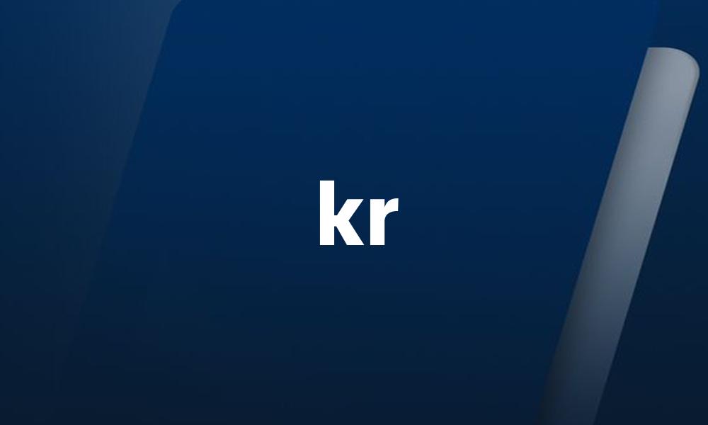 kr