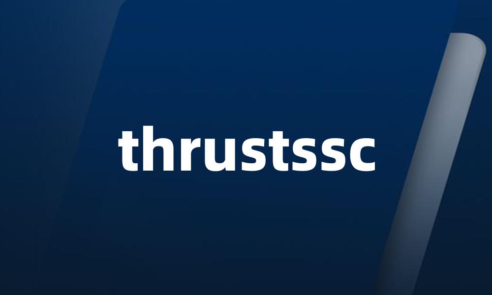 thrustssc