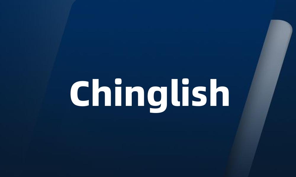 Chinglish