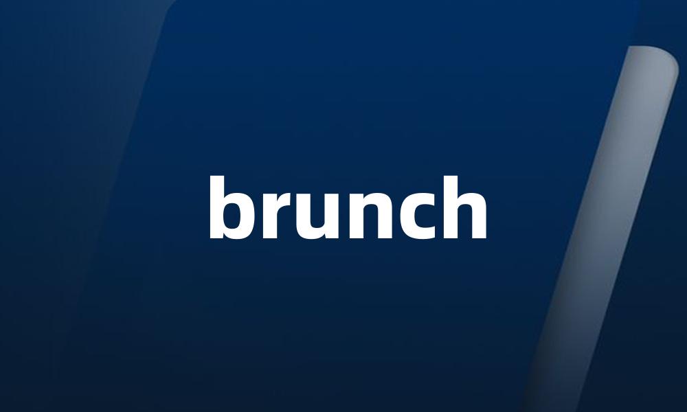 brunch