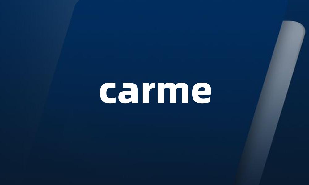 carme