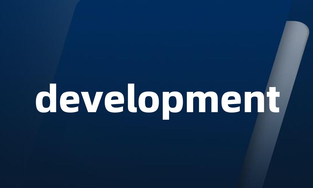 development