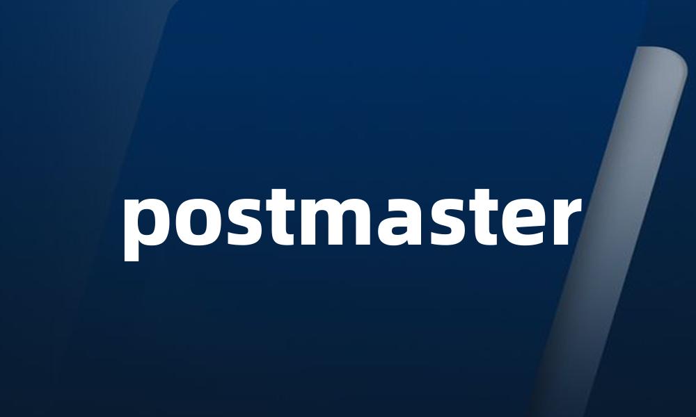 postmaster