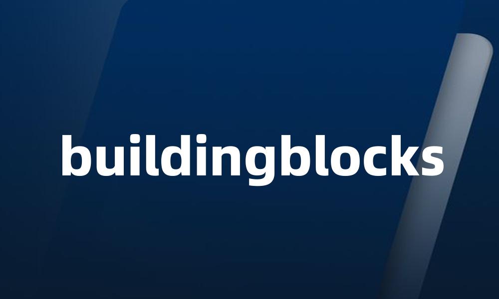 buildingblocks