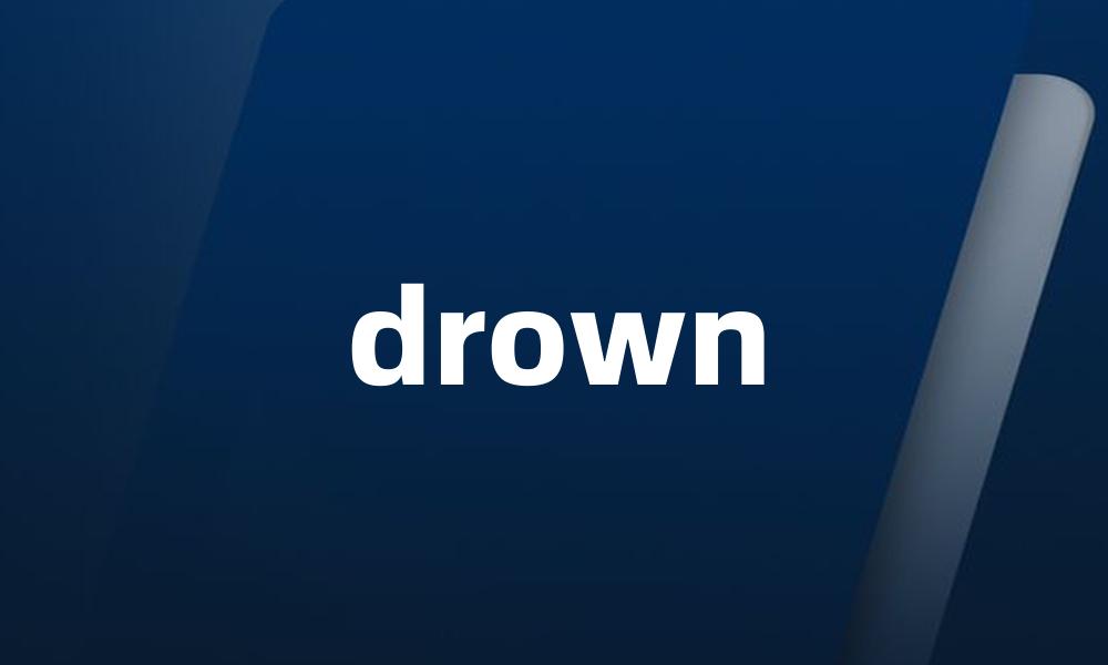 drown