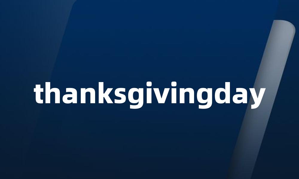 thanksgivingday