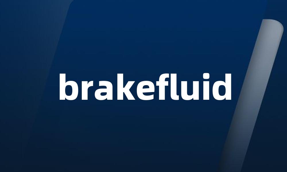 brakefluid
