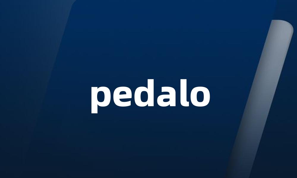 pedalo