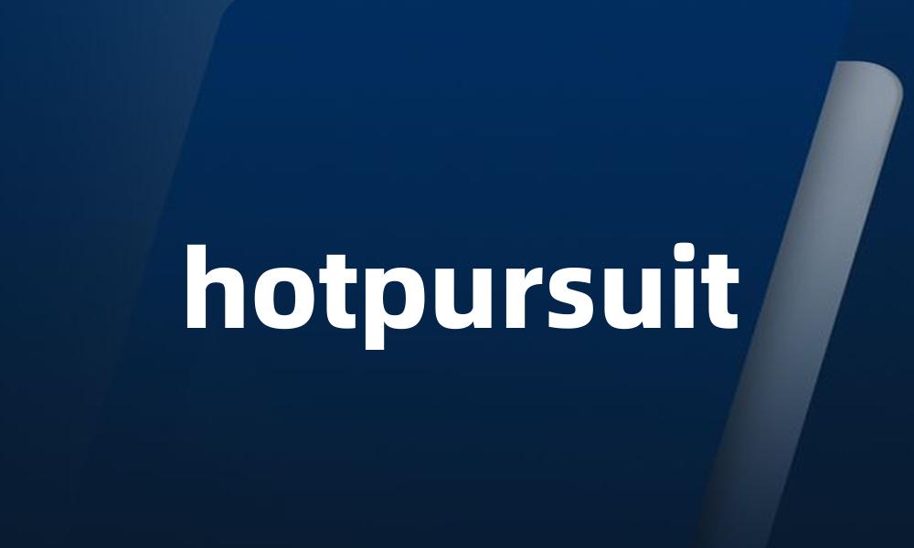 hotpursuit