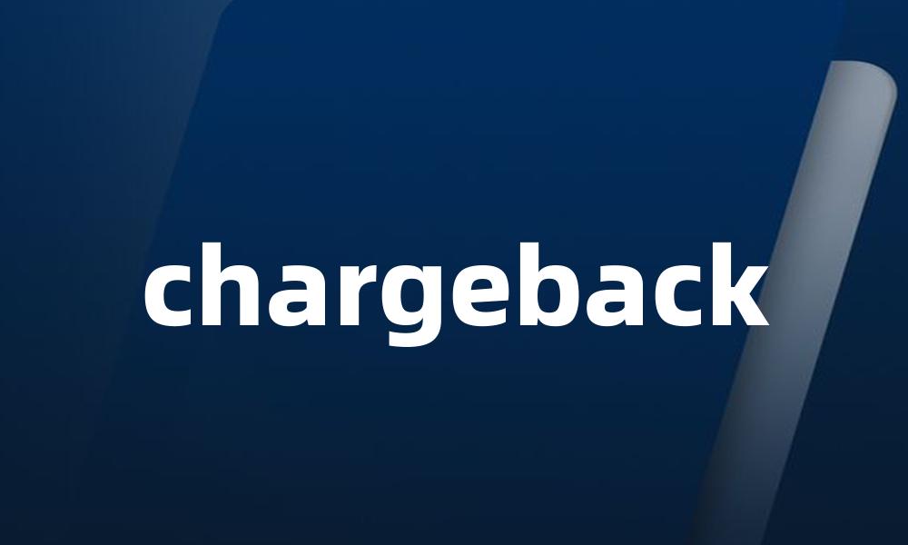 chargeback