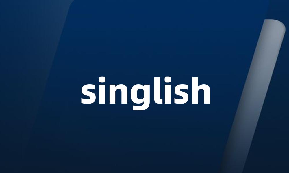 singlish